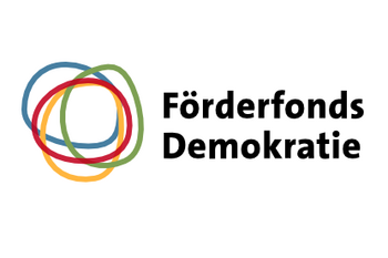 Logo des Förderdonds Demokratie