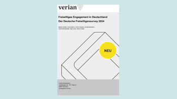 Titelansicht des Freiwilligensurveys