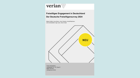 Titelansicht des Freiwilligensurveys