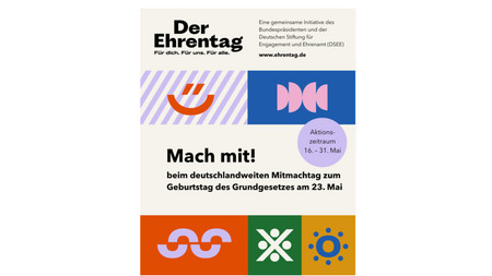 Flyer zur Aktion Ehrentag