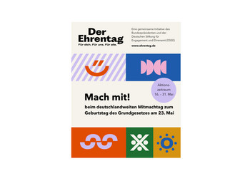 Flyer zur Aktion Ehrentag