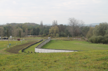 Das Bild zeigt die ehemalige Grenze in Hötensleben.