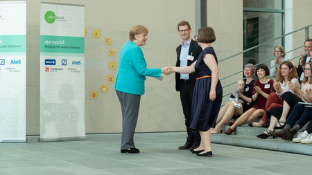 Preisverleihung des 15. startsocial Wettbewerbs