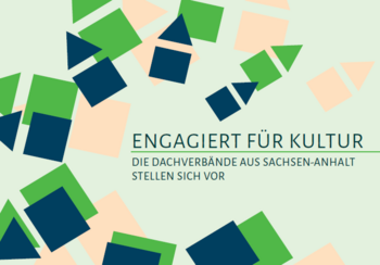Cover der Broschüre "Engagiert für Kultur"