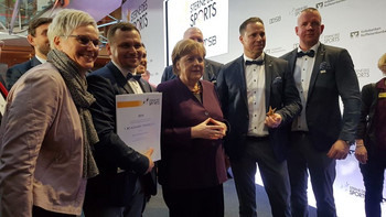 1. Boxclub Altmark erhält Auszeichnung von Bundeskanzlerin Merkel