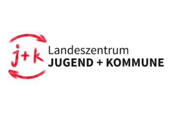 Logo des Landestentrums Jugend + Kommune